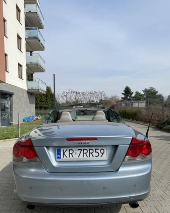 Volvo C70 cena 25600 przebieg: 227000, rok produkcji 2007 z Kraków małe 781